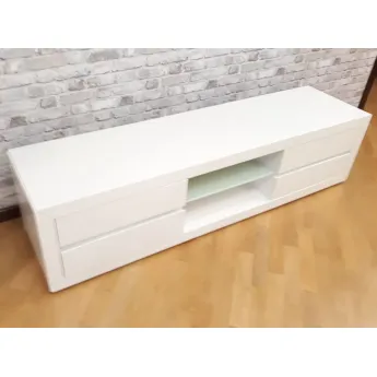 Тумба ТВ Q-Home GD-ARIZONA, 180x45 см, белый лак, 04TV