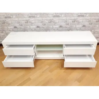 Тумба ТВ Q-Home GD-ARIZONA, 180x45 см, белый лак, 04TV