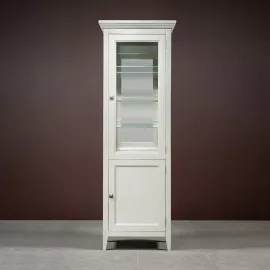 Витрина 1-дверная Classico Italiano Бруклин, Молочный, 7031R/L, правая