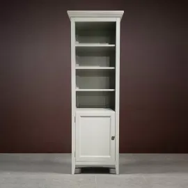 Стеллаж узкий Classico Italiano Бруклин, Молочный, 7041L/L, левый