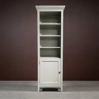 Стеллаж узкий Classico Italiano Бруклин, Молочный, 7041L/L, левый