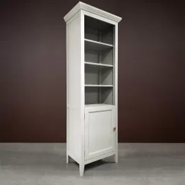 Стеллаж узкий Classico Italiano Бруклин, Молочный, 7041L/L, левый