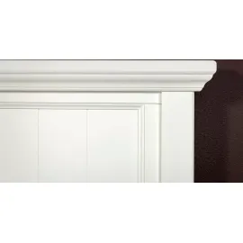 Кровать 180x200 Classico Italiano Бруклин, Молочный лак, 7180/L