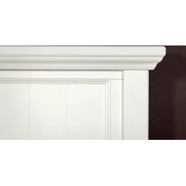 Кровать 90x200 Classico Italiano Бруклин, Белый лак, 7090ПМ/B, с подъемным механизмом