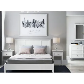 Кровать 120x200 Classico Italiano Бруклин, Молочный, с подъемным механизмом, 7120ПМ/L