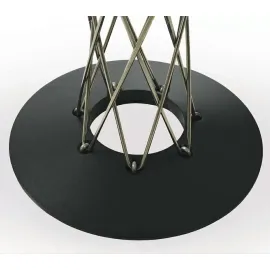 Стол обеденный Q-Home Кадис, 90 см, стекло, нераскладной, T-RT-413-90