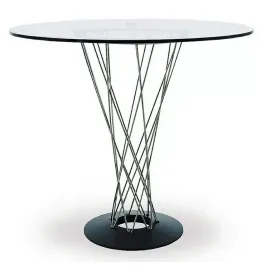 Стол обеденный Q-Home Кадис, 90 см, стекло, нераскладной, T-RT-413-90