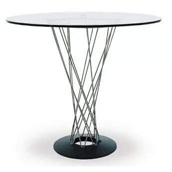 Стол обеденный Q-Home Кадис, 90 см, стекло, нераскладной, T-RT-413-90