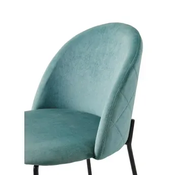 Стул Q-Home Cooper, зеленый, ткань, C-962-MARINE