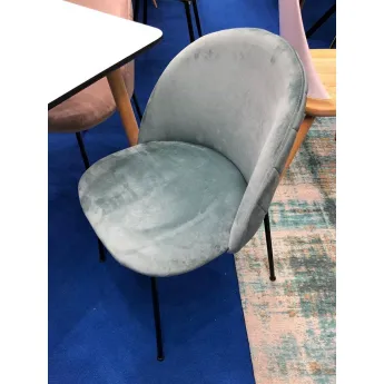 Стул Q-Home Cooper, зеленый, ткань, C-962-MARINE