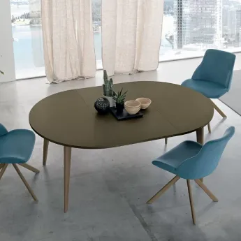 Стол обеденный Target Point Aiace 120(180)X120 см, раскладной, TA1E1