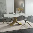 Стол обеденный Target Point Twist 180(270)X90 см, раскладной, TA204 - Фото 1