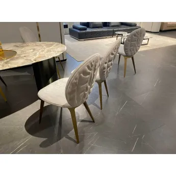 Стул Q-Home Cava, зеленый, ткань, GY8029