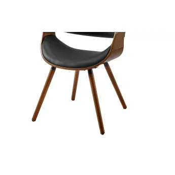Стул Q-Home JY1829, экокожа, орех