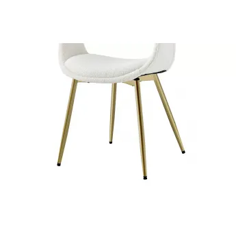 Стул Q-Home JY1829Q-T, ткань молочный букле