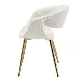 Стул Q-Home JY1829Q-T, ткань молочный букле
