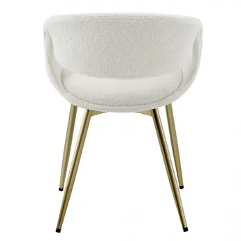 Стул Q-Home JY1829Q-T, ткань молочный букле