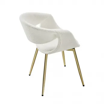 Стул Q-Home JY1829Q-T, ткань молочный букле