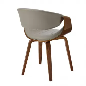Стул Q-Home JY1829-7S, экокожа, орех