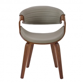 Стул Q-Home JY1829-7S, экокожа, орех