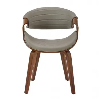 Стул Q-Home JY1829-7S, экокожа, орех