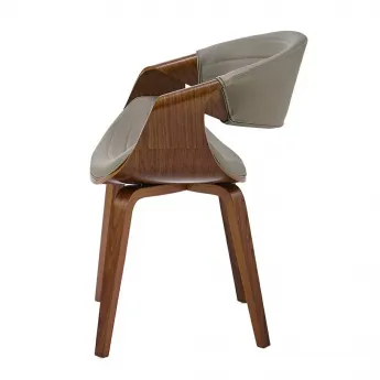 Стул Q-Home JY1829-7S, экокожа, орех