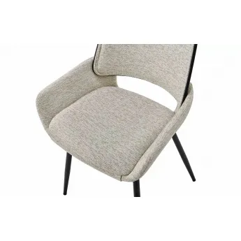 Стул Q-Home JY6286X-T2, бежевый, ткань