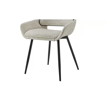 Стул Q-Home JY6286X-T2, бежевый, ткань