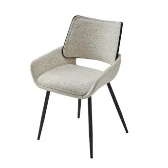 Стул Q-Home JY6286X-T2, бежевый, ткань
