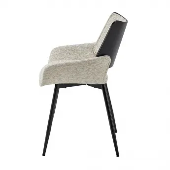 Стул Q-Home JY6286X-T2, бежевый, ткань