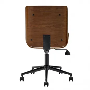 Стул Q-Home JY6264X-B, экокожа, орех, вращающийся