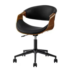 Стул Q-Home JY1829-3, экокожа, орех, вращающийся