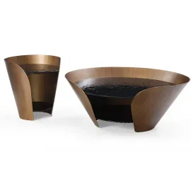 Журнальный стол Q-Home CT6123, D100 см, закаленное стекло, CT6123-D100