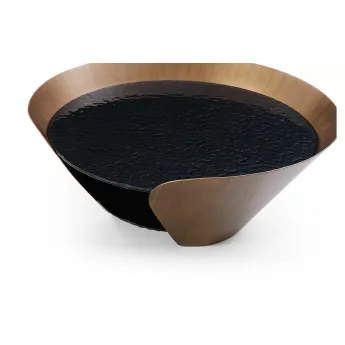 Журнальный стол Q-Home CT6123, D100 см, закаленное стекло, CT6123-D100