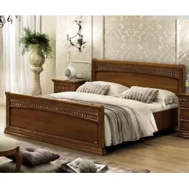 Кровать Tiziano Torriani Noce Camelgroup, 160 см с изножьем