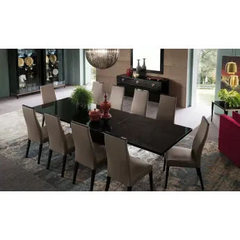 Стол обеденный Alf Italia Mont Noir, 205/257x105 см, раздвижной, PJMT0618