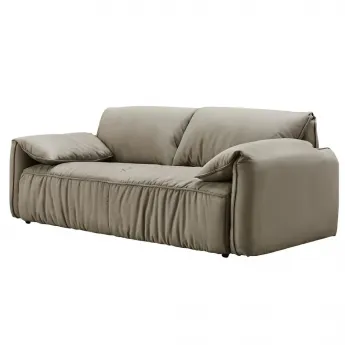Диван Q-Home Casablanca, 3-местный, ткань, бежевый, SF026