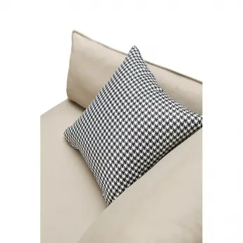Диван Q-Home Elegante Nappa, кожа, бежевый/коричневый, 2-х местный, SF015