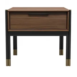 Прикроватная тумба MOD Interiors Benissa, шпон ореха F, MDI.BST.BS.56