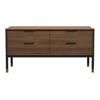 Комод MOD Interiors Benissa, четыре ящика, шпон ореха F, MDI.CHD.BS.50
