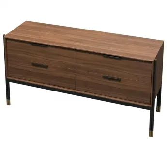 Комод MOD Interiors Benissa, четыре ящика, шпон ореха F, MDI.CHD.BS.50