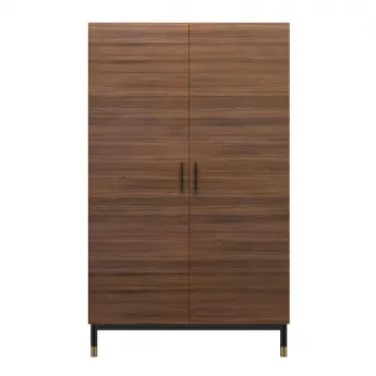 Шкаф MOD Interiors Benissa, двухдверный, без зеркал, шпон ореха F, MDI.WR.BS.48