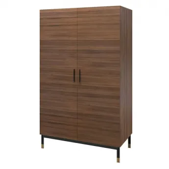 Шкаф MOD Interiors Benissa, двухдверный, без зеркал, шпон ореха F, MDI.WR.BS.48