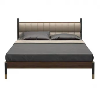 Кровать MOD Interiors Benissa, 180х200, шпон ореха F, MDI.BD.BS.54