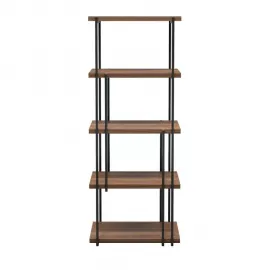 Стеллаж MOD Interiors Benissa, шпон ореха F, MDI.SH.BS.58