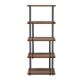 Стеллаж MOD Interiors Benissa, шпон ореха F, MDI.SH.BS.58