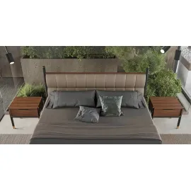 Столик приставной MOD Interiors Benissa, 49x45, шпон ореха F, MDI.ST.BS.41