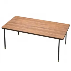 Стол обеденный MOD Interiors Benissa 200, фиксированный, шпон ореха F, MDI.DT.BS.43