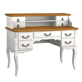Надстройка письменного стола Classico Italiano Тиволи Wood, молочный/ясень, B703/L/Y