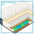 Матрас Vegas Exclusive X7, 140x200 см - Фото 1
